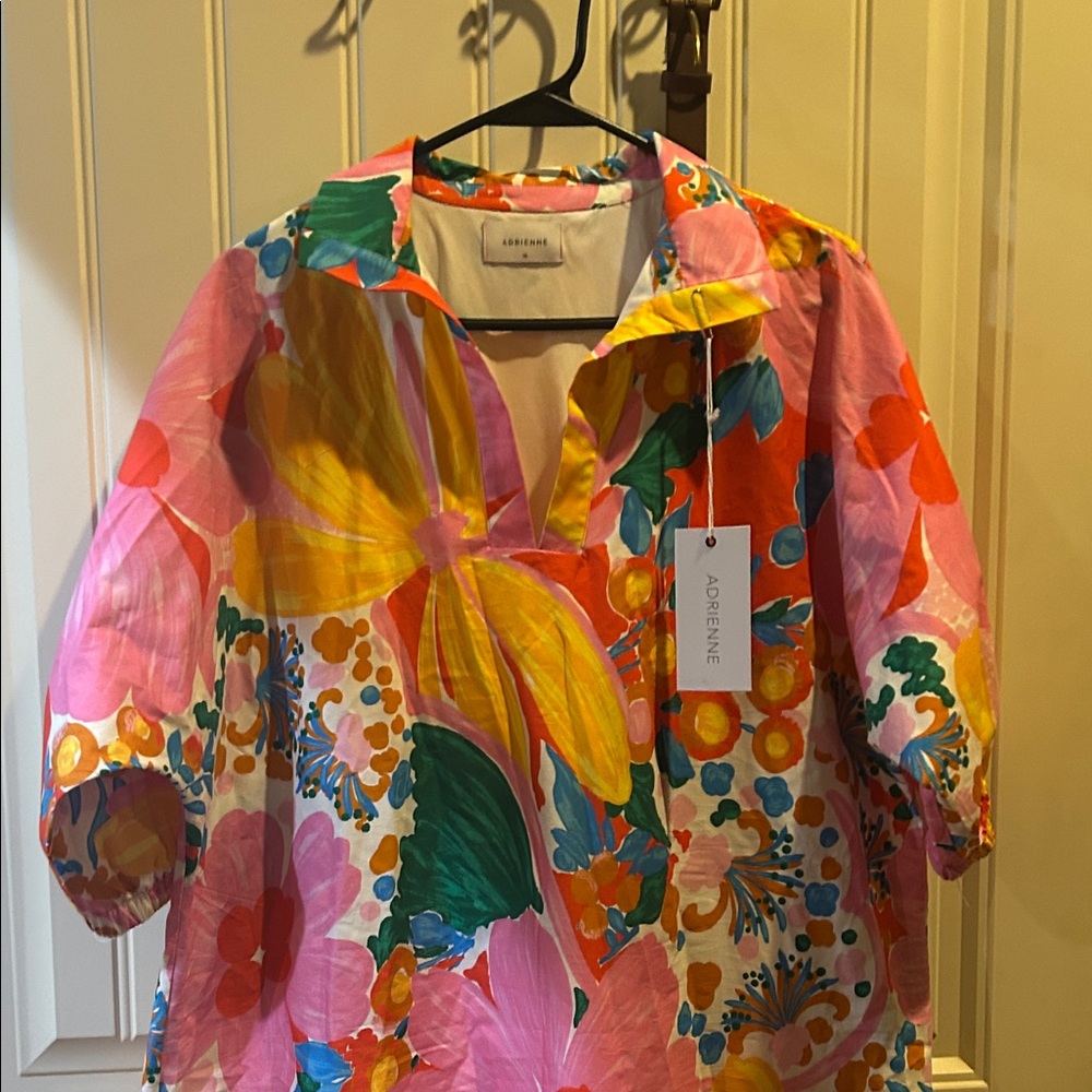 Adrienne Multicolor Floral Top